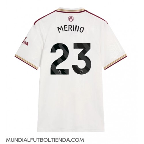 Camiseta Arsenal Mikel Merino #23 Tercera Equipación Replica 2025-26 mangas cortas